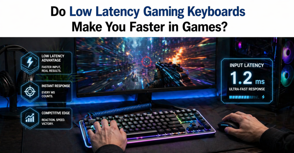 Do Low Latency Gaming Keyboards Make You a Faster Gamer?
