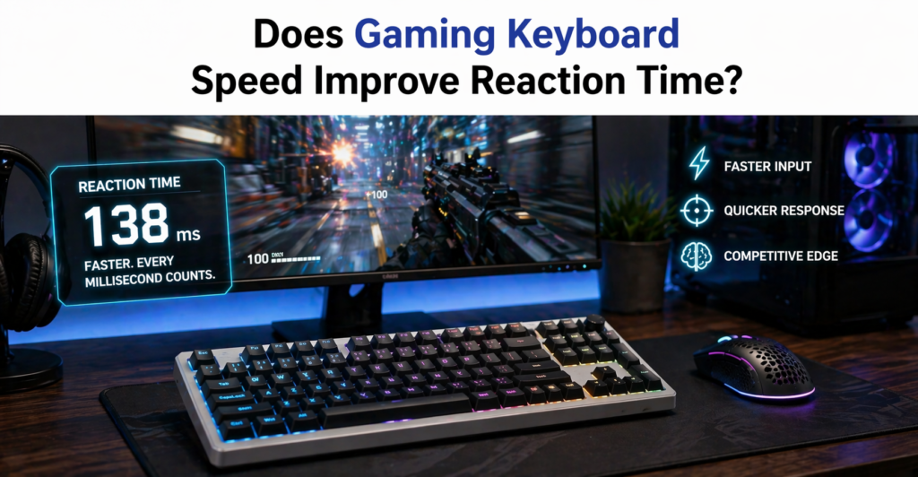 Does Gaming Keyboard Speed Improve Reaction Time?