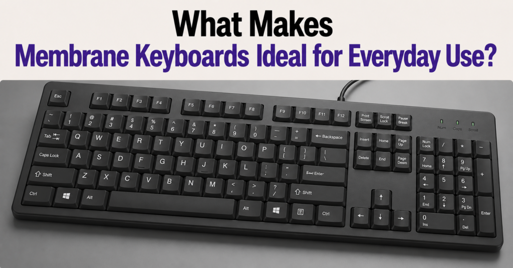 What Makes Membrane Keyboards Ideal for Everyday Use?