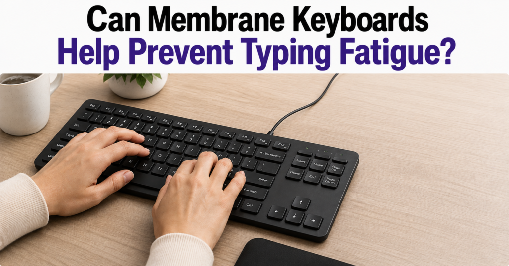 Can Membrane Keyboards Help Prevent Typing Fatigue?